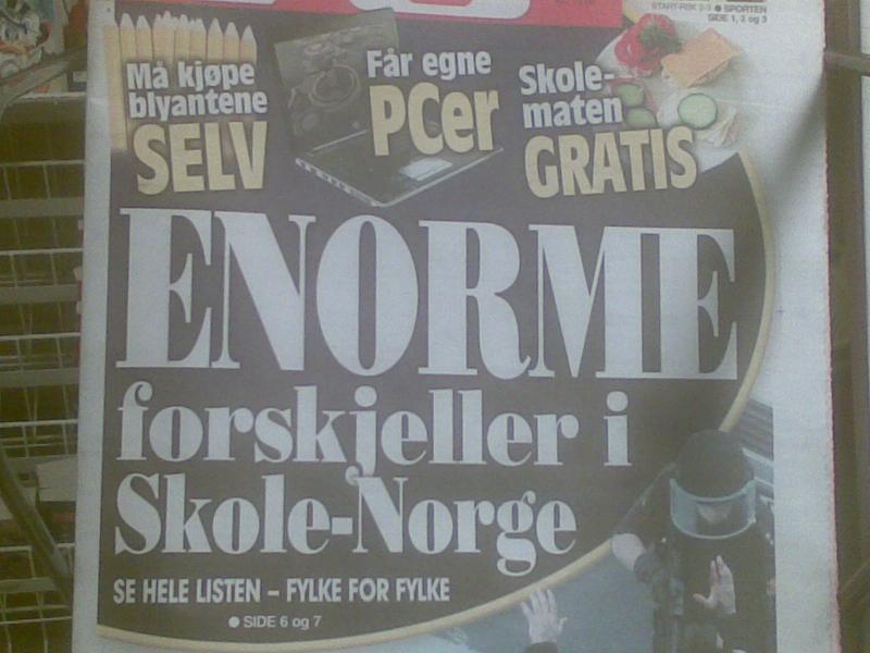 forskjeller i skole Norge